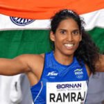 vithya ramraj celebrates asian games bronze
