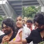 when allu arjun celebrated ganesh visarjan with daughter allu arha carried her in his arms fb