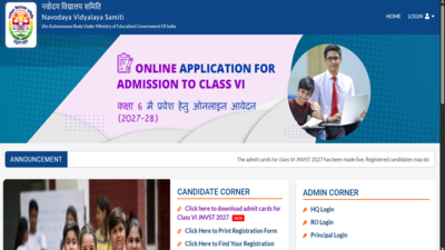 1793198014 jnvst class 6 admit card 2027