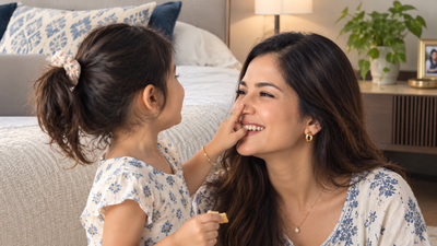 a childs repeated face touching may be more than just a habit