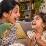 a shared laugh between parent and child can turn an ordinary word into a favourite little game