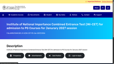 aiims ini cet admit card 2027