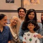 aishwarya rai bachchan celebrated nephew shivansh rais birthday with daughter aaradhya brother aditya rai sister in law shrima rai and other family members