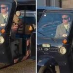 anand mahindra spots rickshaw in london social media reacts to unusual sight