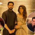 ayushmann khurrana and tahira kashyap host star studded diwali bash karan johar sara ali khan rajkummar rao arjun kapoor and more attend the celebration