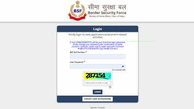 bsf hc ro rm admit card 2026