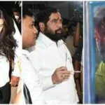 disha patani eknath shinde visit tiger shroffs residence after the firing incident in mumbais juhu area