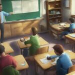 engaged students in lively classroom