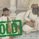 ghulam nasir al din known as kale miyan and two attendants by a follower photo credit christiescom