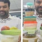 gurugram mans office food routine has the internet amused