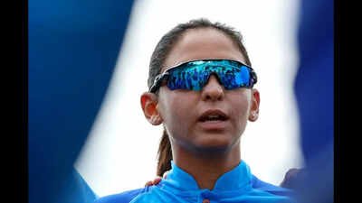 harmanpreet kaur suspended for breach of icc code of conduct in 3rd odi against bangladesh