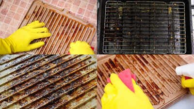 how to steam clean your oven grill plate