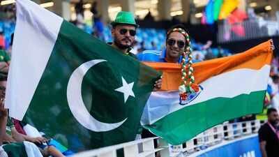 india pakistan flag