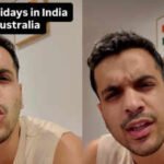 indian man compares australian public holidays with india