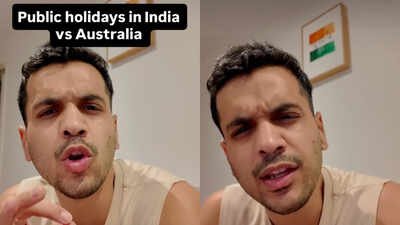 indian man compares australian public holidays with india