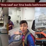 itna saaf aur itna bada bathroom