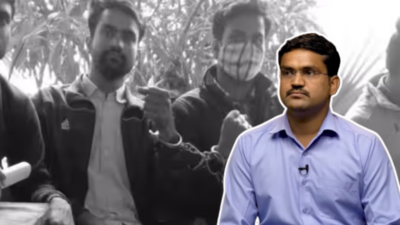 jainendra kumar nigam appeared for the mppsc preliminary examination in handcuffs before eventually achieving his goal of becoming a dsp