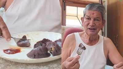 mandua or ragi momos former uttarakhand chief minister harish rawat