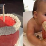 mom makes bonemarrow birthday cake