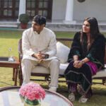 neeraj chopra and his wife himani mor
