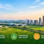 planned city real estate panorama