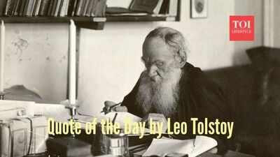 quote of the day by leo tolstoy ai generated