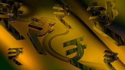 rupee jumps to 95 per dollar