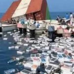 ship sinks in straight or hormuz