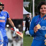 shubman gill and shafali verma