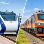 sleek blue and orange rail rivals