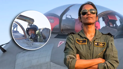 squadron leader bhawana kanth became the first woman officer in the indian air force to qualify as a fighter combat leader