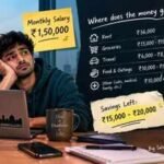 techie earning rs 15 lakh a month claims he saves just rs 15000 image credits ai