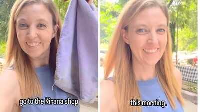 us woman in delhi shares her kirana store visit and the internet has a lot to say about indias local shops
