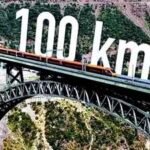 vande bharat on chenab at 100 kmph