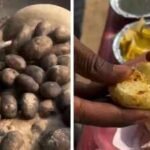 video harsh goenka reacts to potatoes roasted in hot sand x users recall childhood memories