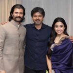 vijay deverakonda and rashmika mandanna meet tamil nadu cm joseph vijay in chennai ahead of ranabaali release one meeting and sir is already a favourite