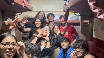 woman confronts youngsters over train noise internet divided